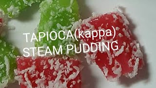 TAPIOCA STEAM PUDDING | ENGLISH DESCRIPTION | NINI KITCHEN