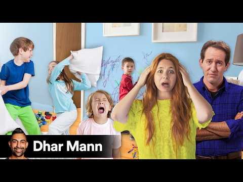 FAMILY With 17 KIDS FIGHT For Attention Ft. Not Enough Nelsons | Dhar Mann Studios