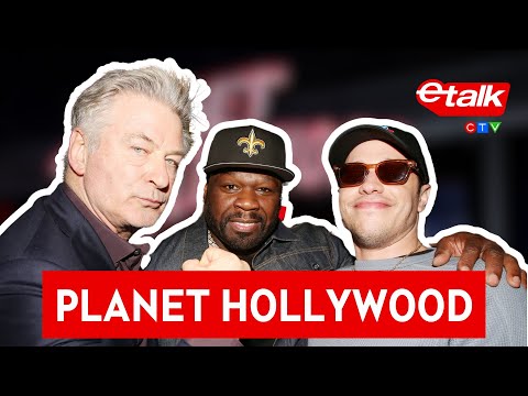 Pete Davidson and 50 Cent celebrate to re-opening of ‘Planet Hollywood’ restaurant