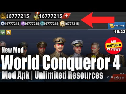 World Conqueror 4 Mod Apk | Mod Menu | Latest Version | Unlimited Resources