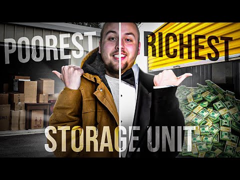 I Bought a Storage Unit In The RICHEST And POOREST City