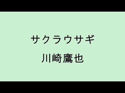 【歌詞付き】サクラウサギ - 川崎鷹也