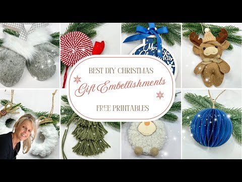 Get Creative This Holiday: Stunning DIY Gift Embellishments & Tags