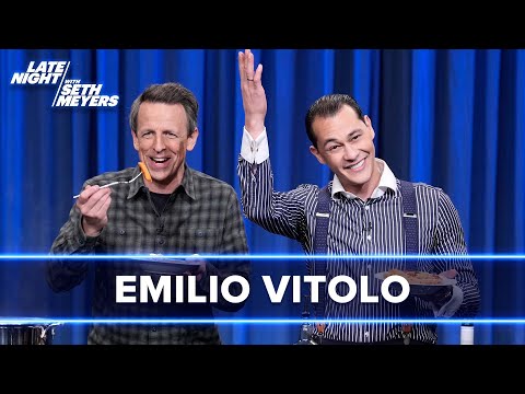 Emilio Vitolo Teaches Seth How to Make Angry Arrabbiata Pasta and a Bourbon Manhattan