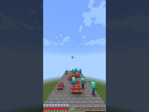 Minecraft PvP clutch #shorts #minecraft