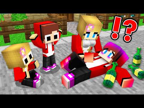 Baby JJ and Sister Life! Maizen Family Sad Story in Minecraft - Maizen