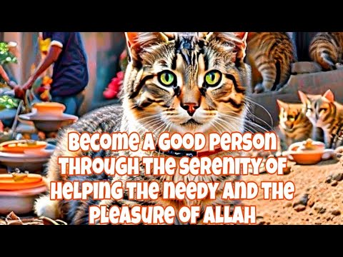 😱🔥Become a good person through the serenity of helping the needy and the pleasure of Allah😱🔥