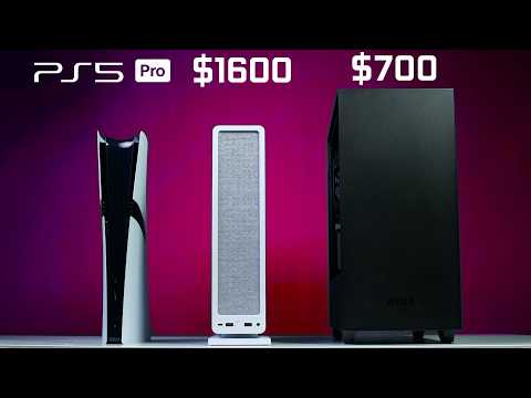 PlayStation 5 Pro vs $700 & $1600 Gaming PC