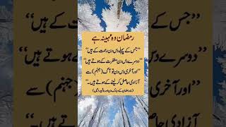 Ramadan Quotes In Urdu #ramadan #shorts #islamicquotes #trending #ytshorts