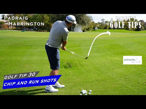 PLAYING THE CHIP AND RUN SHOT EFFECTIVELY | "Paddy's Golf Tip" #30 | Padraig Harrington