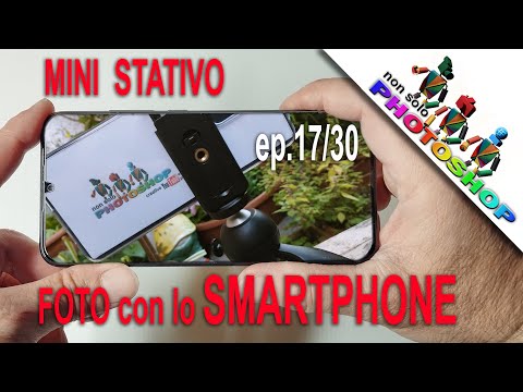 Mini cavalletto per selfie, autoritratto e foto di gruppo come fotografare  con lo smartphone ep 17