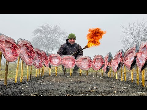 This Is How Fish Was Fried 3,000 Years Ago! Delicious Life In A Mountain Village