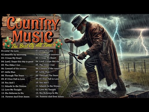 OLD Greatest Hits Country Songs Playlist ~ Slow Classic Country Music Hits Collection