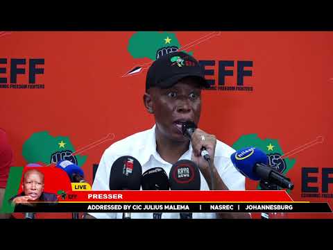 EFFPresser led by President, Julius Malema