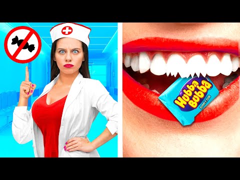 How To Sneak Food Into Hospital | Funny Situations by BaRaFun Gold Challenge