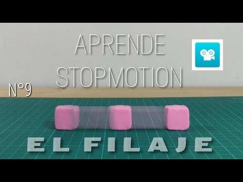 COMO HACER UN FILAJE EN STOPMOTION. APRENDE STOPMOTION Nº9. Claymation