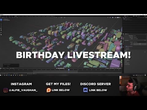 22nd Birthday VFX Livestream!