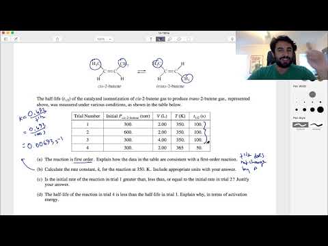 AP Chemistry Long Answer Question 11 (Isomerization)