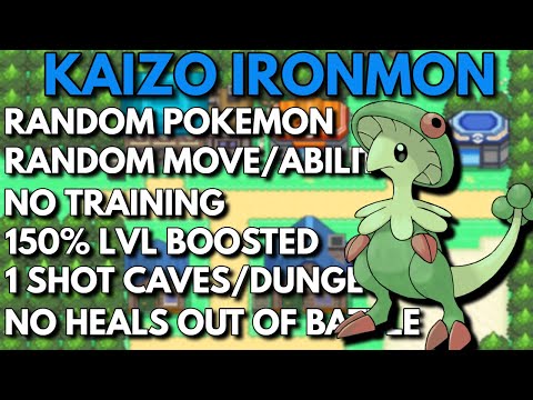 (ONLY RIGHT STARTER) 112+ Attempts Platinum Kaizo Ironmon