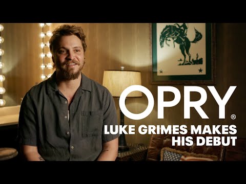 Luke Grimes Makes His Opry Debut