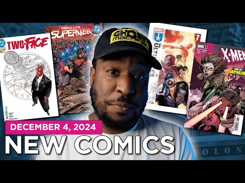 NEW COMIC BOOK DAY 12/4/24 | THE ULTIMATES #7, TWO FACE #1, ABSOLUTE SUPERMAN #2