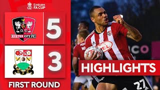 Magennis Hat-Trick Hero! | Exeter City 5-3 Barnet | Emirates FA Cup 2024-25