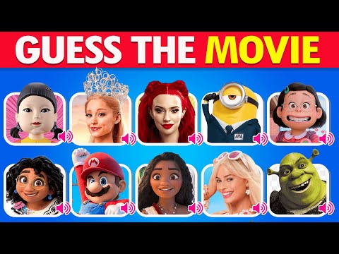 Guess the Movie by the Song | Descendants ❤️Wicked ✨ Moana 2 ⛵Encanto🌺 Squid Game 🦑 and more