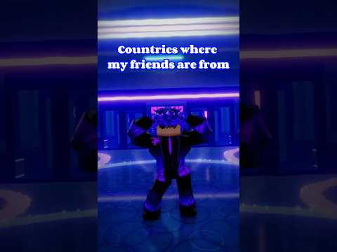 Where my friends are from! 💙 | #roblox #unluckytortol #trend #edit