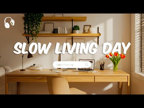 🔴 LIVE - Slow Living Day 🛋️ Chill Songs Playlist for Movie Time with My Cat