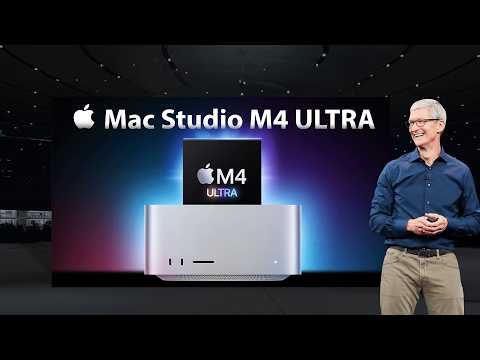 Mac Studio M4 ULTRA LEAKS - OMG! THIS IS POWERFUL!