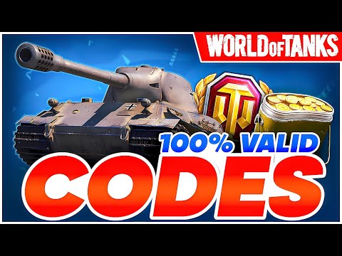 ALL VALID WoT Codes 🔥 How to use Codes in World of Tanks 🔥 Bonus Codes 2025