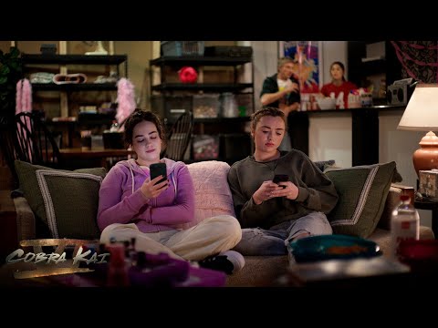 Slumber Party - Sam, Tory, Devon & Johnny (Part - 2/3) [4K UHD] | Cobra Kai Season 6 | ClipsVerse