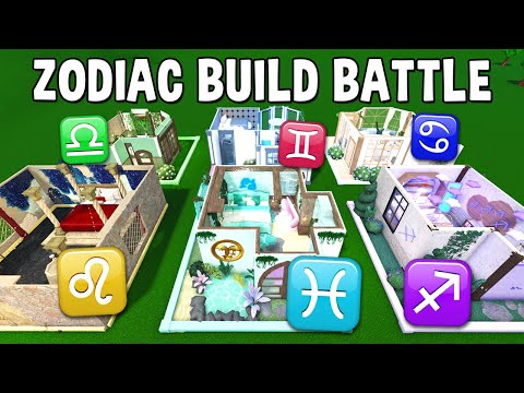 MEGA Zodiac Bedroom Build-Off CHALLENGE!