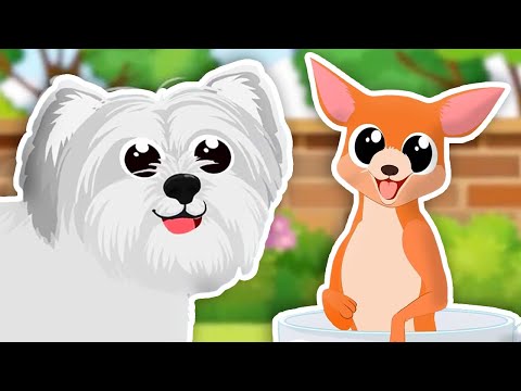 Learn All About Dogs! Dog Sounds and Breeds for Toddlers | Kids Learning Videos