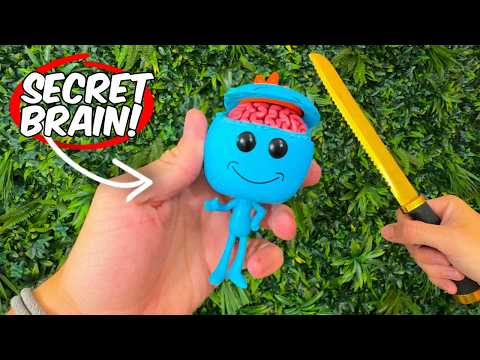 Secret Brain inside Rick and Morty Funkopops!