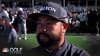 J.J. Spaun after Players playoff: Was committed to shot on 17, just hit it 'too good' | Golf Channel