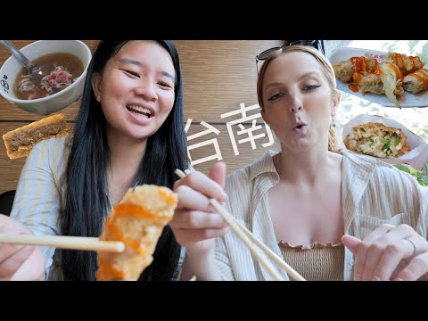 Eating my way through Tainan’s local foods *小吃*🇹🇼🤤 [與台南當地人一起吃遍台南]