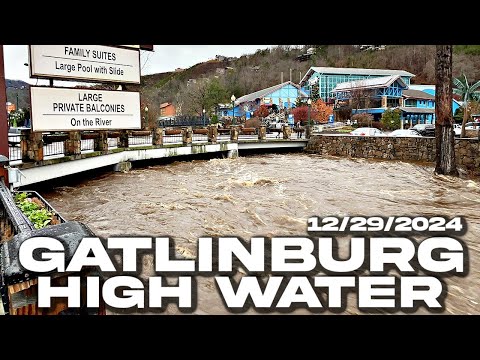 GATLINBURG, TN: Flood Advisory Issued For Gatlinburg After Severe Storms Pummel Areas Of The South