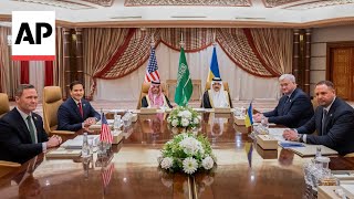 Ukraine-US talks on ending the war with Russia start in Saudi Arabia