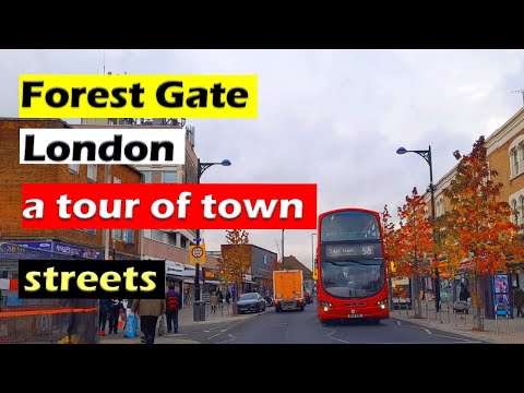 A cloudy day in Forest Gate London, UK