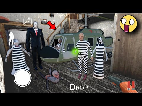 All Prison Bosses Mod In Granny 🤯😱 #mod #granny  || Funny Granny || Granny Gameplay |  New Update