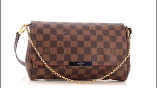 DAMIER EBENE FAVORITE MM #louisvuitton #marquitalvluxury #lvfavoritemm