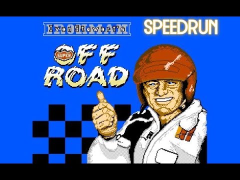 Ivan "Ironman" Stewart's Super Off Road on NES speedrun in 14:01