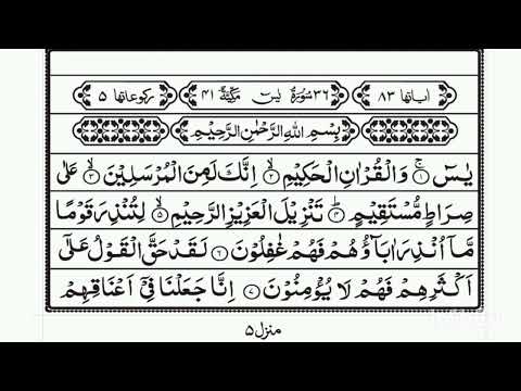 surah yasin (سورة يس) Ep 002Most beautiful recitation full surah yaseen heart smoothing