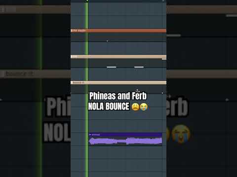 Phineas and Ferb x NOLA Bounce 😭🔥 #flstudio #nola #louisiana #phineasandferb #disney