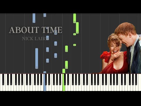 About Time - Nick Laird-Clowes | Synthesia Piano Tutorial