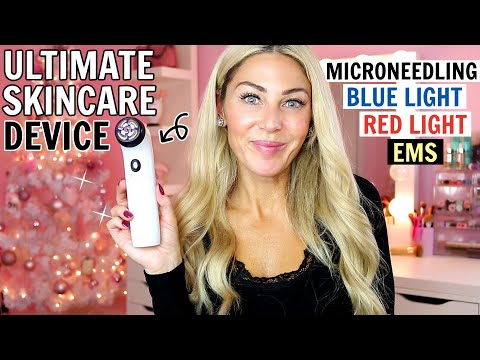 SPACETOUCH REVIVER ULTIMATE SKINCARE DEVICE | RED/BLUE LIGHT, EMS, MICRONEEDLING!