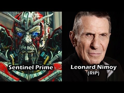 Characters and Voice Actors - Transformers: Dark of the Moon