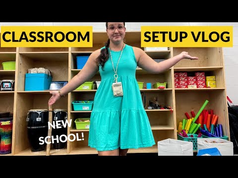 Classroom Setup Vlog Part 1