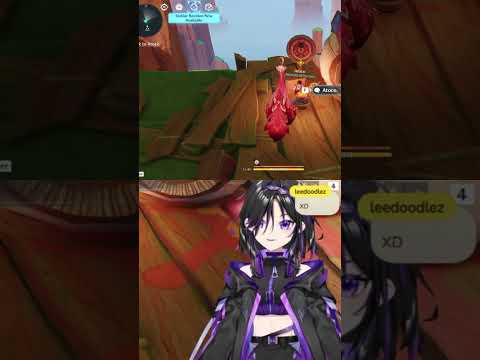 Vtuber Loses Her Mind in Genshin Archon Quest #genshin #natlan #funny